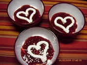 Schmand - Joghurt - Creme mit Frucht - Rezept