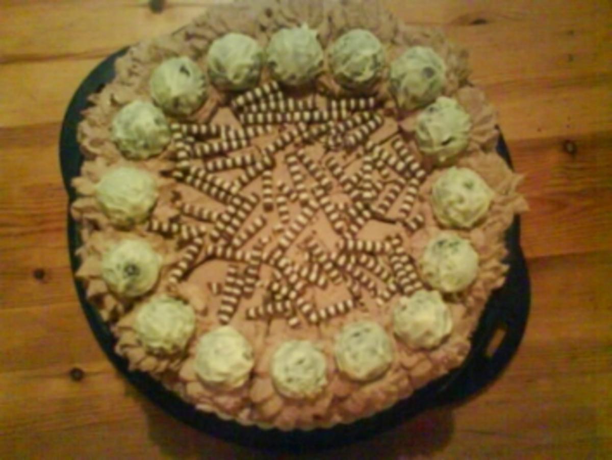 Birnen-Schoko-Torte - Rezept