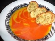 Rot-Gelbe Paprikasuppe - Rezept