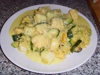 Rezept: Zweierlei Fisch mit Himalaja Reis… Bild Nr. 7 Zweierlei Fisch mit Himalaja Reis… - Rezept - Bild Nr. 7