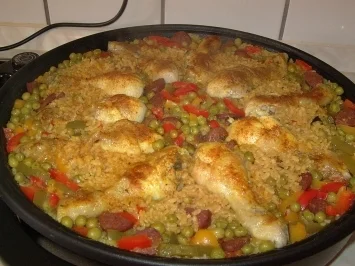 Hähnchenpaella - Rezept
