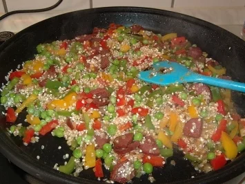 Hähnchenpaella - Rezept - Bild Nr. 7