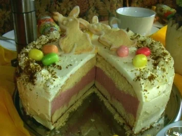 Erdbeer Quarksahne Torte - Rezept