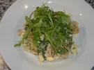 Kartoffelsalat mit Rucola und Äpfeln - Rezept
