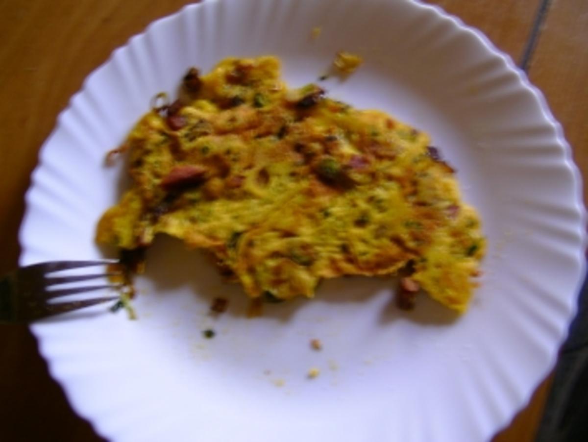Omelette mit Bergsalami - Rezept - Bild Nr. 6