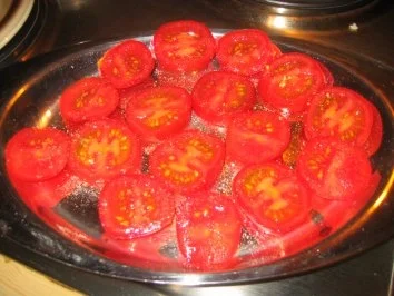 Rezept: Salat: Schnelle Tomatenvariante! Bild Nr. 4 Salat: Schnelle Tomatenvariante! - Rezept - Bild Nr. 4