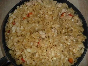 Chinesische Nudelpfanne a la Nadine - Rezept