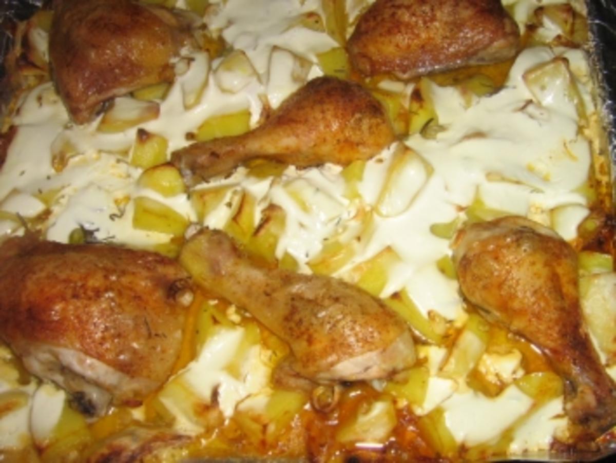 Hähnchen-Kartoffel-Pfanne - Rezept - Bild Nr. 8