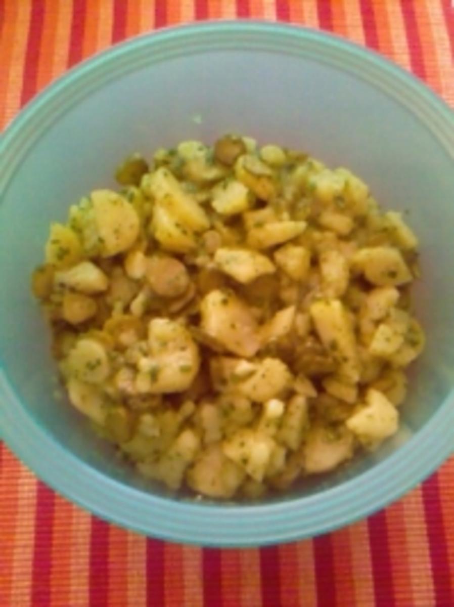 Grüner Kartoffelsalat a la Wanda - Rezept