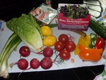 Linda´s Sommernachts-Salat mit Joghurtdressing - Rezept - Bild Nr. 2