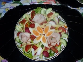 Linda´s Sommernachts-Salat mit Joghurtdressing - Rezept - Bild Nr. 5