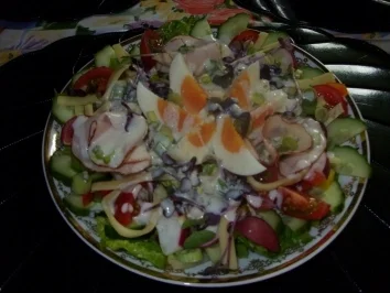 Linda´s Sommernachts-Salat mit Joghurtdressing - Rezept - Bild Nr. 8