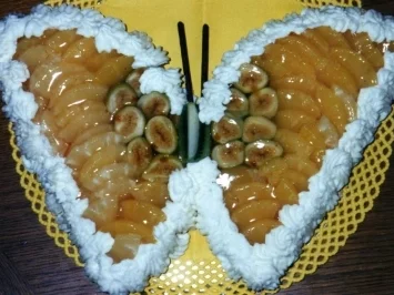 Bisquit-Erdbeer-Schmetterling - Rezept - Bild Nr. 2