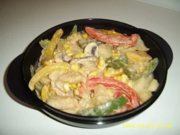 Bunter Kartoffel - Auflauf - Rezept