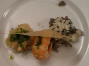 Rezept: Schwarz-Weiรer Risotto an Sepia und Kaisergranat Schwarz-Weiรer Risotto an Sepia und Kaisergranat - Rezept