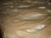 Rezept: Eistee-Rhabarber Kuchen mit Baiser Eistee-Rhabarber Kuchen mit Baiser - Rezept