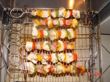 Hähnchenspieße mit Tomatenreis - Rezept - Bild Nr. 3