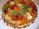 Schwedische Früchtetorte - Rezept