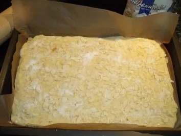 Butter-Mandel-Kuchen einfach oder in gefüllter Version - Rezept - Bild Nr. 2