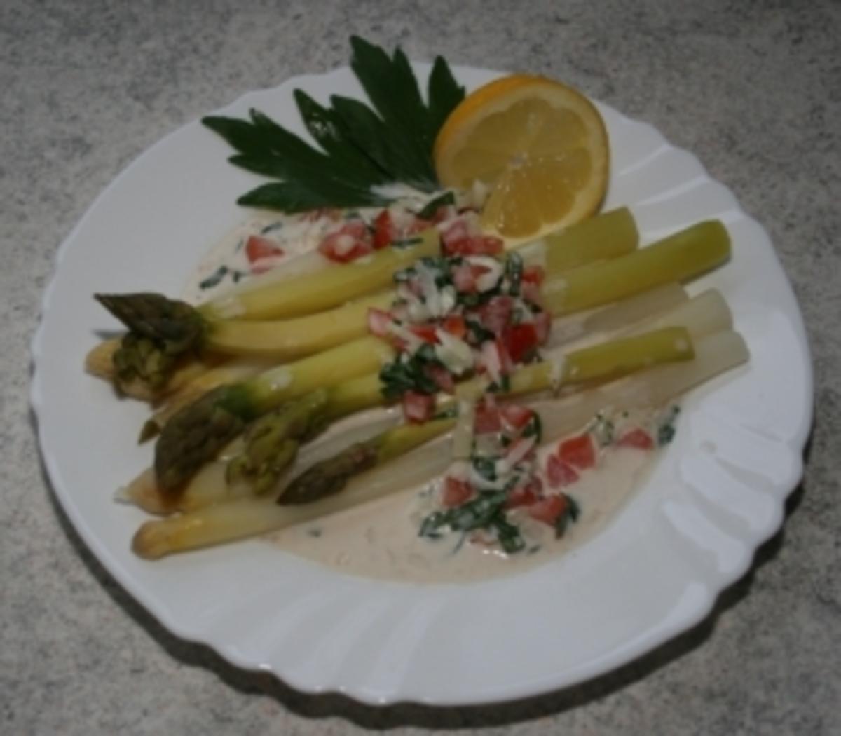 Spargel mit Kräutersauce - Rezept - Bild Nr. 2