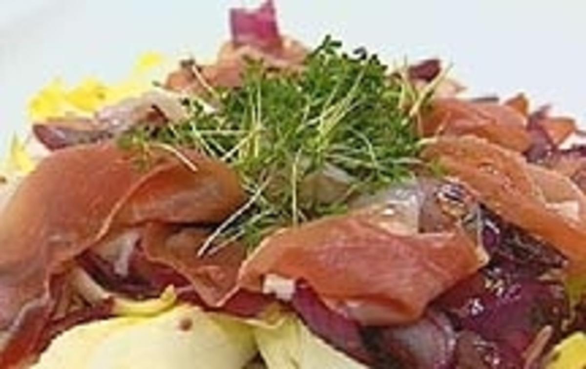 Chicoree-Schinken Salat - Rezept