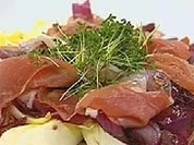 Chicoree-Schinken Salat - Rezept