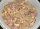Zwiebel-Käse-Schinken-Salat - Rezept