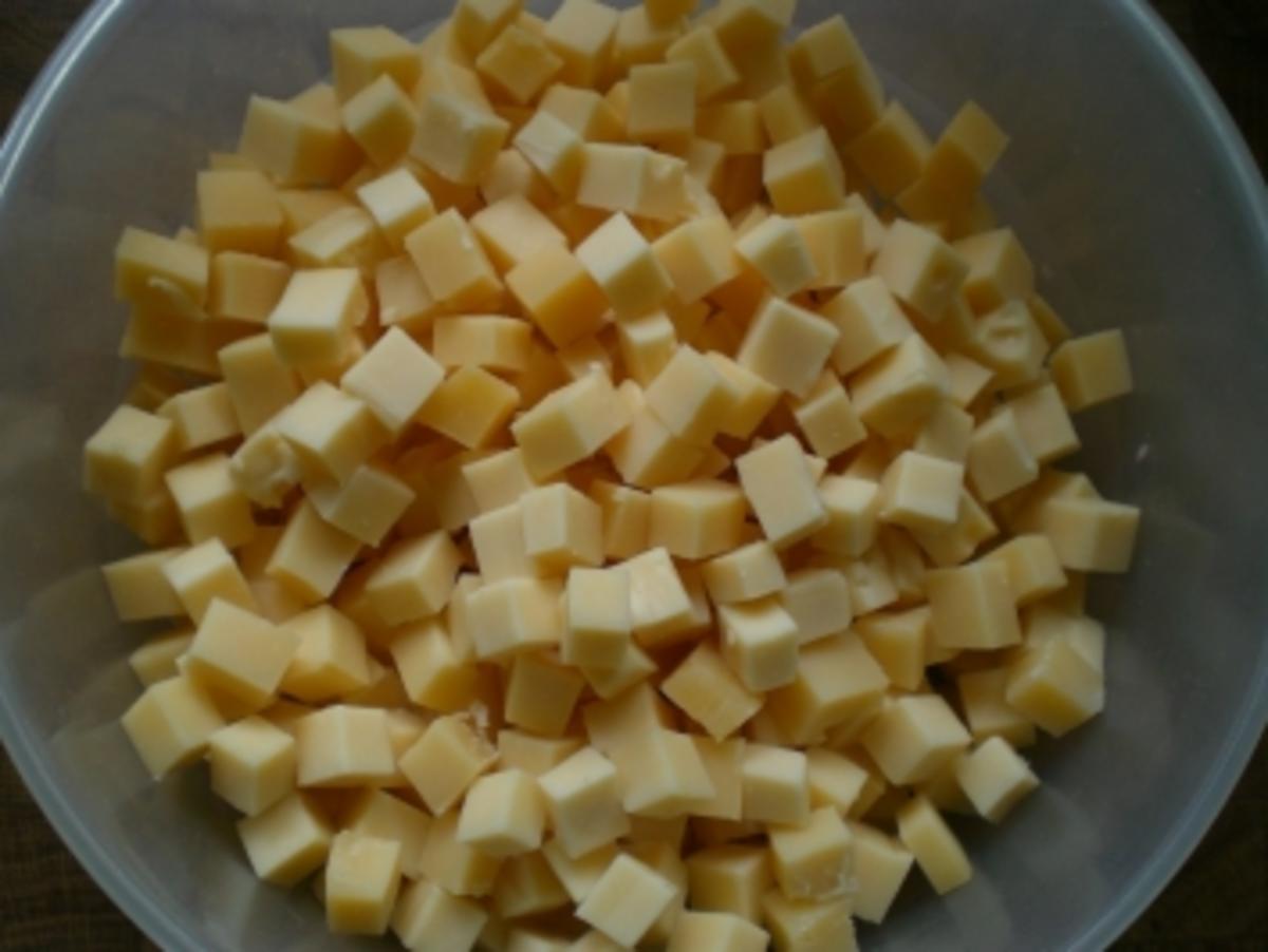 Zwiebel-Käse-Schinken-Salat - Rezept - Bild Nr. 6