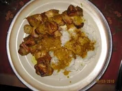 Orangen-Geflügel-Spieße - Rezept