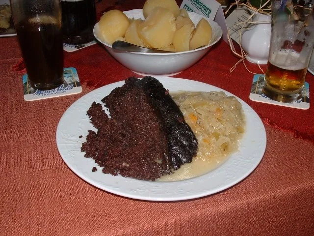 Thüringer gebackenes Blut - Rezept