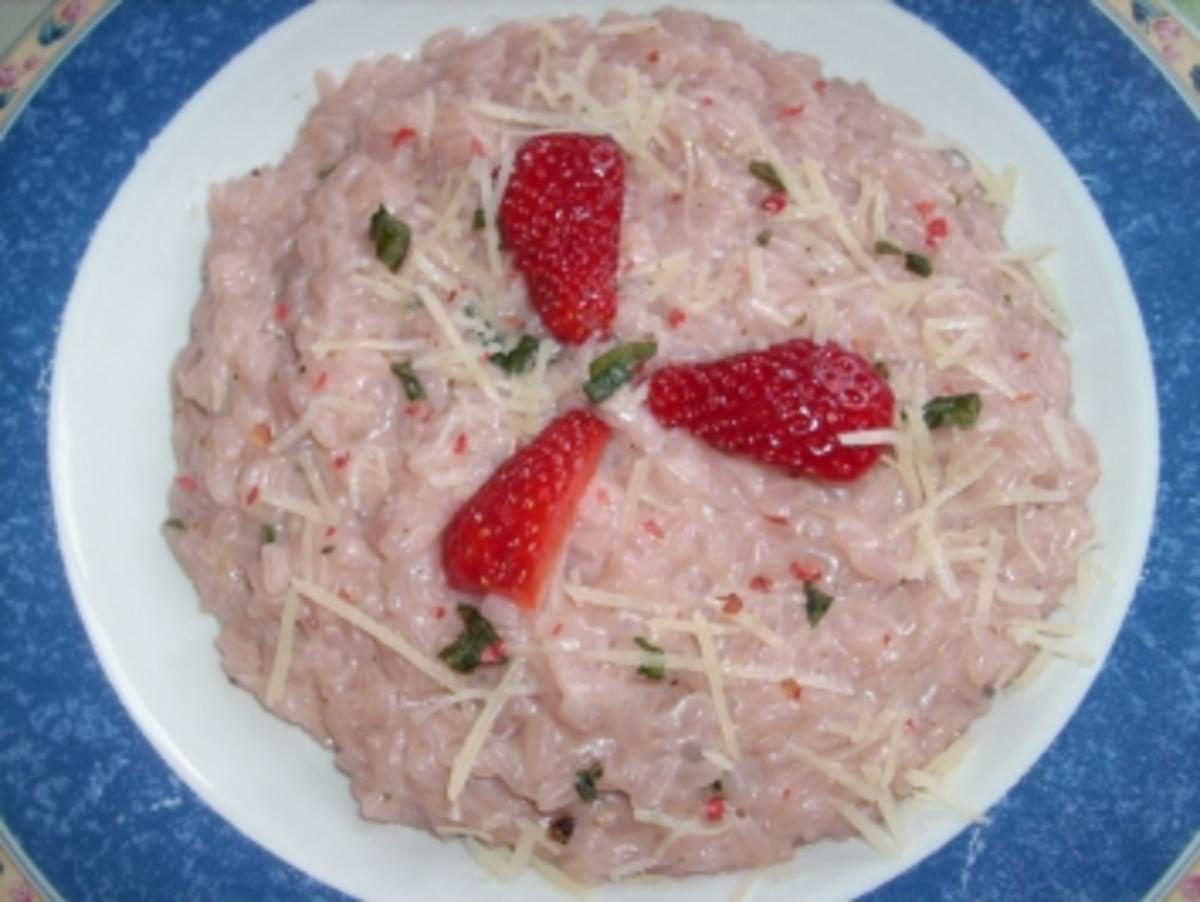 Italienischer Erdbeer-Risotto - Rezept mit Bild - kochbar.de