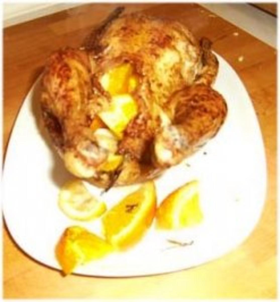 Orangen-Zitronen-Huhn - Rezept - Bild Nr. 2