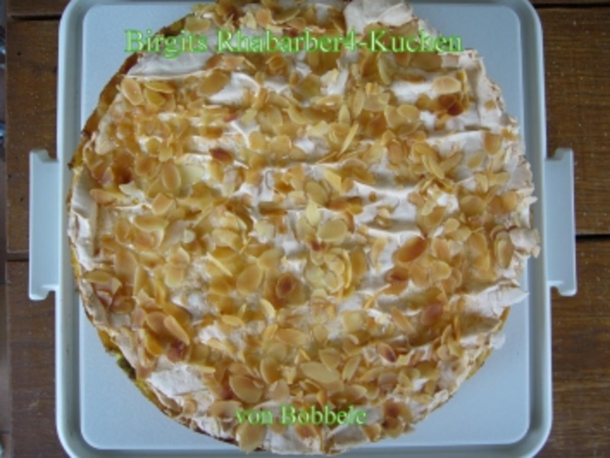 Kuchen: Birgits Rhabarber-Kuchen - Rezept