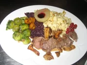 Rehschnitzel Mirza - Rezept