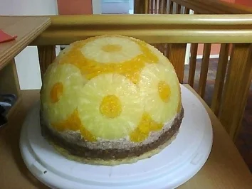 Ananas-Mandarinen-Kuppel - Rezept