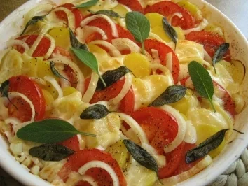 Salbei-Gratin... - Rezept - Bild Nr. 3