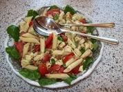 Nudel - Mozzarella - Salat - Rezept