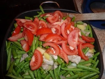 Fl/Lamm: Schmorbohnentopf - Rezept - Bild Nr. 5