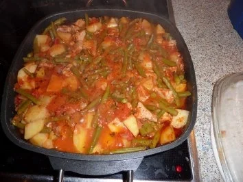 Fl/Lamm: Schmorbohnentopf - Rezept - Bild Nr. 7