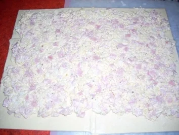 Gefüllte Blätterteig - Schinken - Röllchen - Rezept - Bild Nr. 4