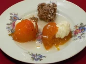 Gefüllte Aprikosen mit marokkanischen Mandelkugeln - Rezept