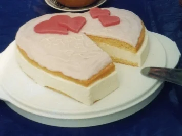 Muttertags-Herztorte - Rezept