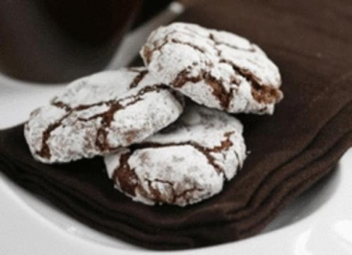 KEKSE - Eingeschneite Schokokekse - Rezept - kochbar.de