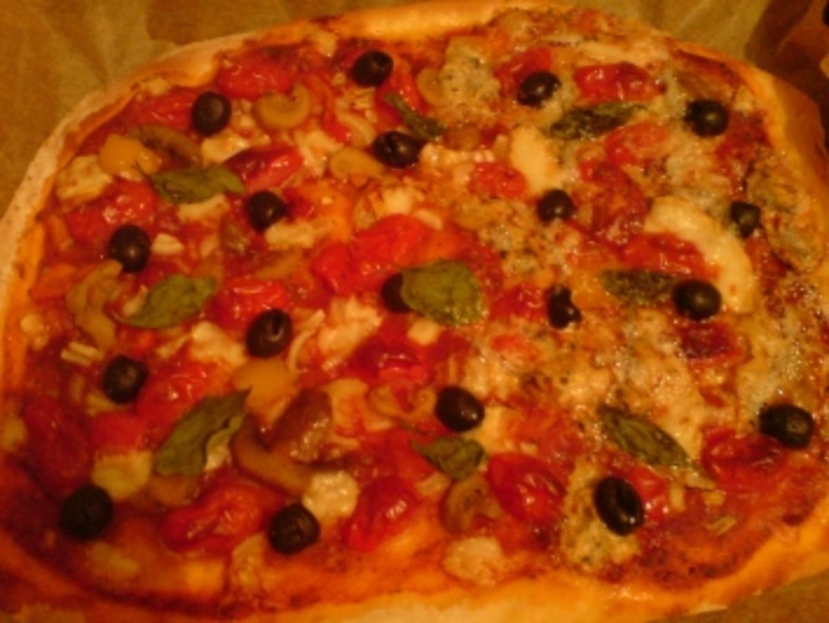 Pizza ala Feenhauch - Rezept