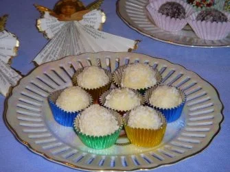 WEISSE KOKOSKUGELN - Rezept