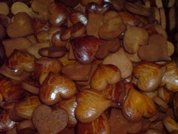 Rezept: Kekse / Plätzchen - Lebkuchenherzen Kekse / Plätzchen - Lebkuchenherzen - Rezept