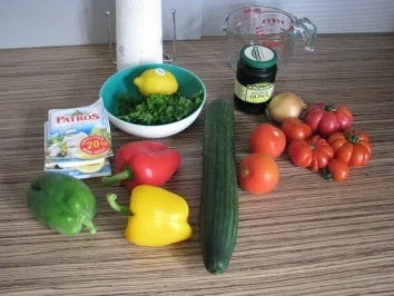 Rezept: "SALAT" Griechischer Salat a la Schwiegermama Bild Nr. 2 "SALAT" Griechischer Salat a la Schwiegermama - Rezept - Bild Nr. 2
