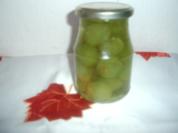 Trauben in Armagnac - Rezept
