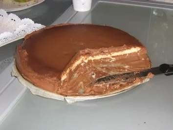 Rezept: cremige Schokoladentorte cremige Schokoladentorte - Rezept