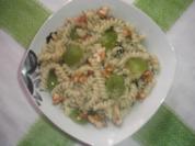 Milchnudeln mit Mohn und Weintrauben - Rezept
